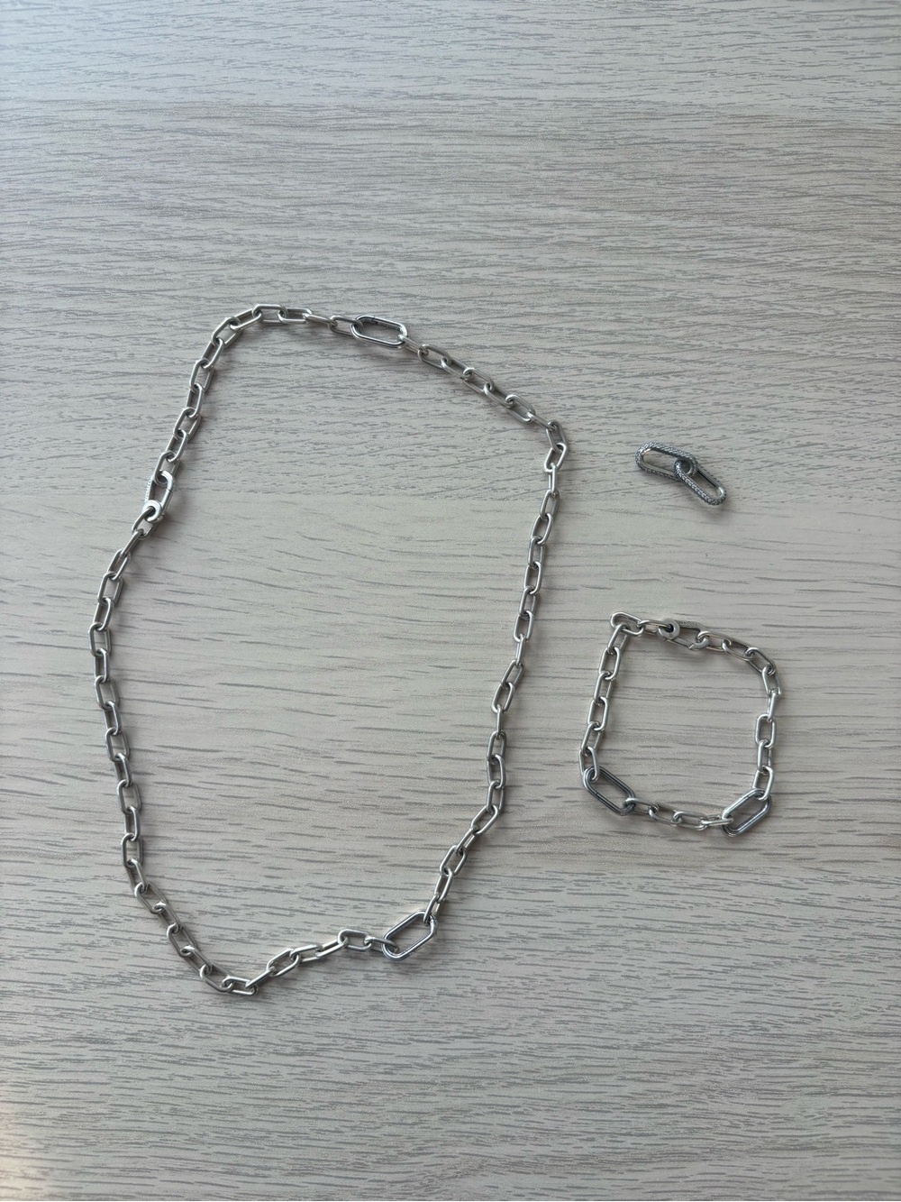 Pandora ME links - Bracelet, Necklace, & Styling Pavé Double Link